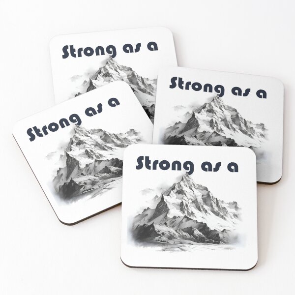 Item preview, Strong like a mountain designed and sold by Art91design.
