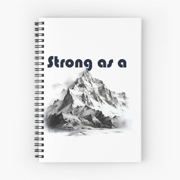 Item preview, Strong like a mountain designed and sold by Art91design.