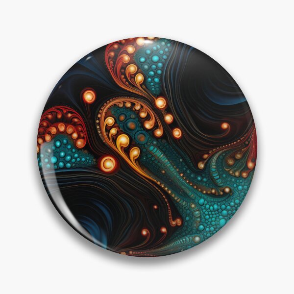 Item preview, Modern fractal design reminiscent of octopuses designed and sold by Pflugart.