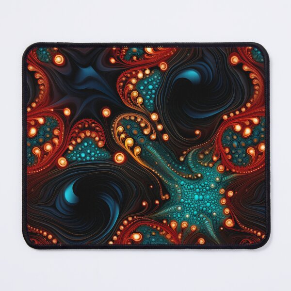 Item preview, Modern fractal design reminiscent of octopuses designed and sold by Pflugart.
