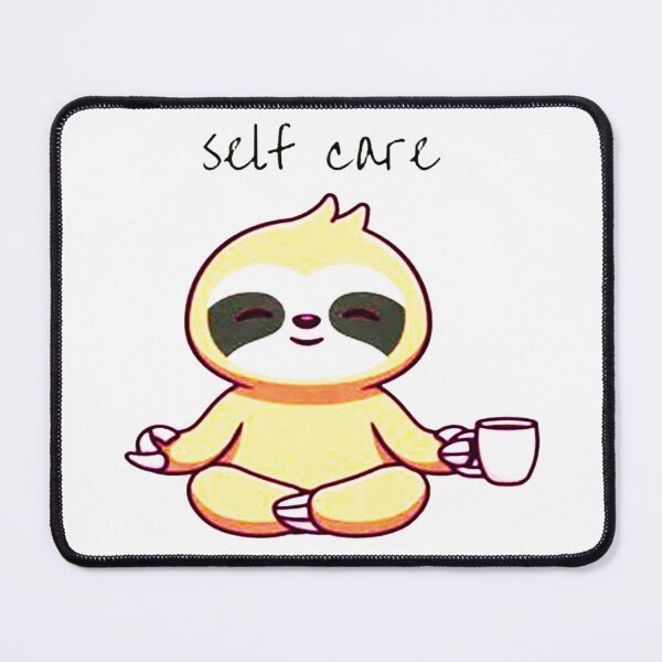 Artikelvorschau, Self-Care-Faultier entworfen und verkauft von nokelroman.