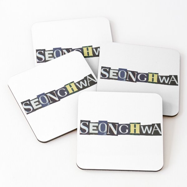 Item preview, Seonghwa logo goods designed and sold by KPOP-4-U.