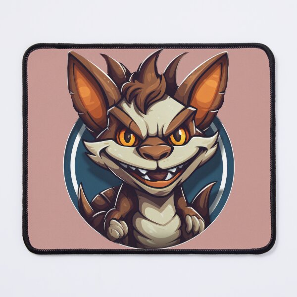 Item preview, Kobold Meets Wolf: Bronzepunk's Playful Emblem designed and sold by Juuskus.
