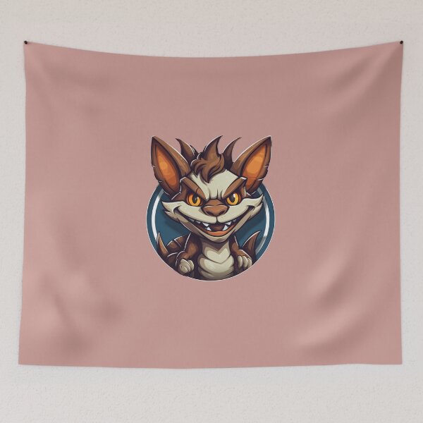 Item preview, Kobold Meets Wolf: Bronzepunk's Playful Emblem designed and sold by Juuskus.
