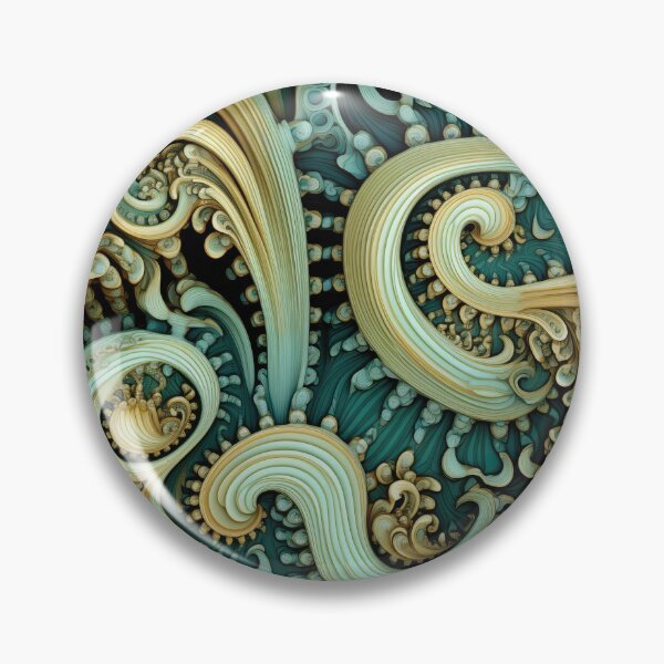 Item preview, Modern fractal design reminiscent of octopuses designed and sold by Pflugart.