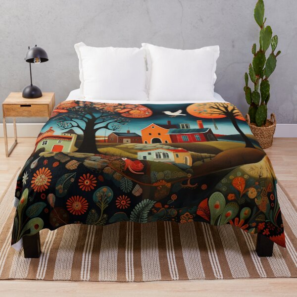 Item preview, Folk art designed and sold by Art91design.