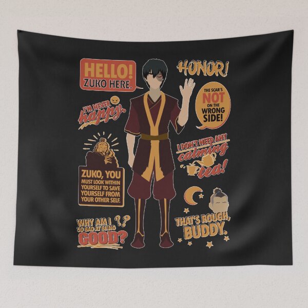 Item preview, Hello, Zuko Here! Funny designed and sold by KelbyPeake.