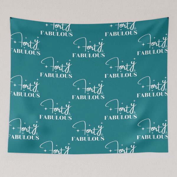 Item preview, 40th Birthday Forty and Fabulous Funny Birthday Anniversary designed and sold by Tunnellwhitten.