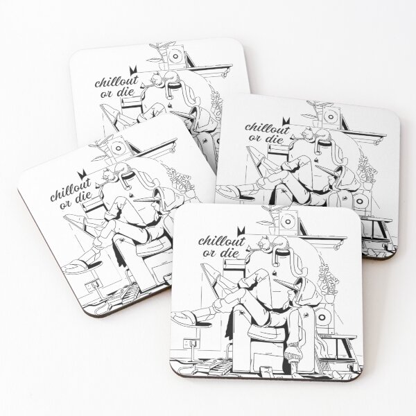 Item preview, chillout or die! designed and sold by Ratatatts.