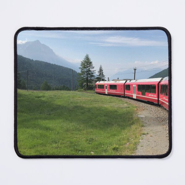 Artikelvorschau, Die Schweizer Alpen des Glacier Express entworfen und verkauft von Susanna-design.