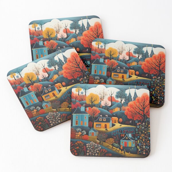 Item preview, Folk art designed and sold by Art91design.