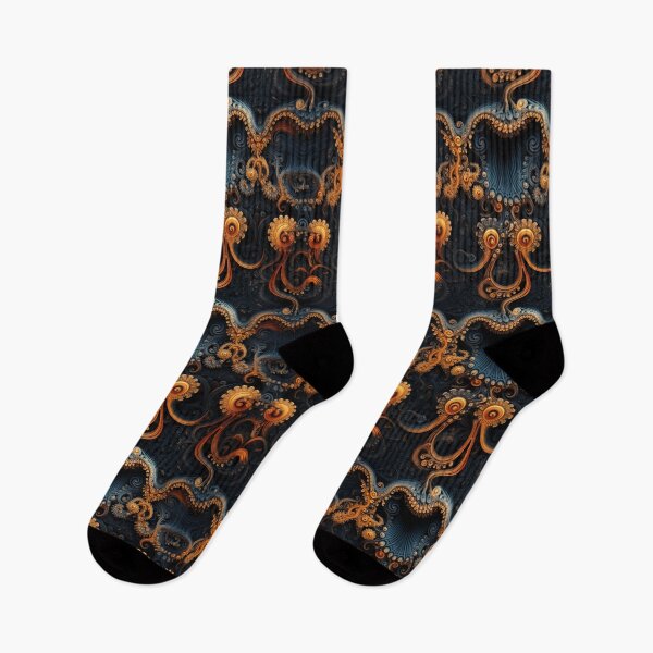 Item preview, Modern fractal design reminiscent of octopuses designed and sold by Pflugart.