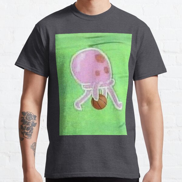 spongebob basketball t shirt