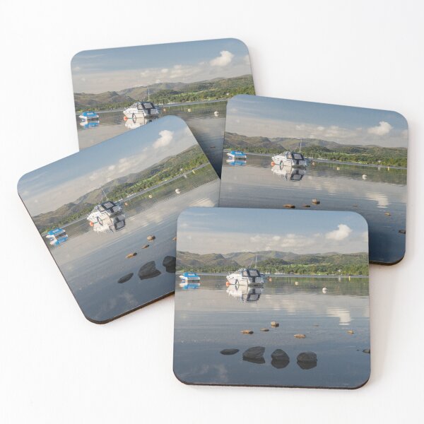 Item preview, Boats moored on Ullswater designed and sold by HAPhotography.