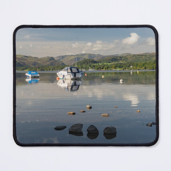Item preview, Boats moored on Ullswater designed and sold by HAPhotography.
