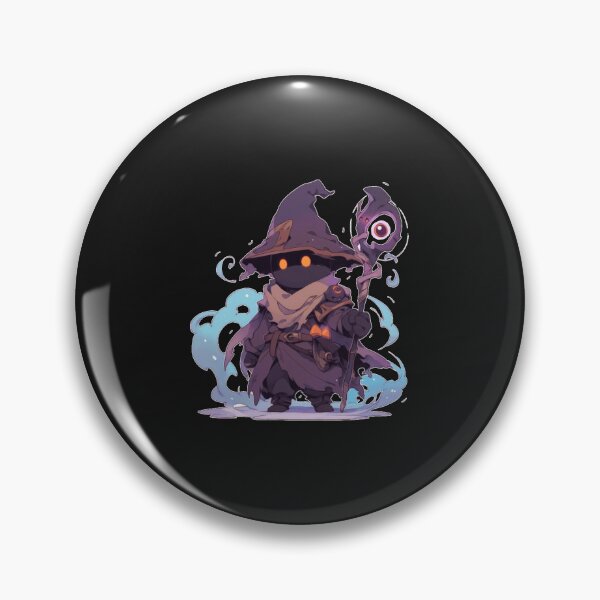 Item preview, Cute Chibi Black Mage Hero designed and sold by Braulioollack.