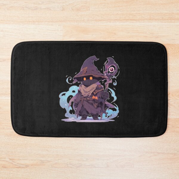 Item preview, Cute Chibi Black Mage Hero designed and sold by Braulioollack.