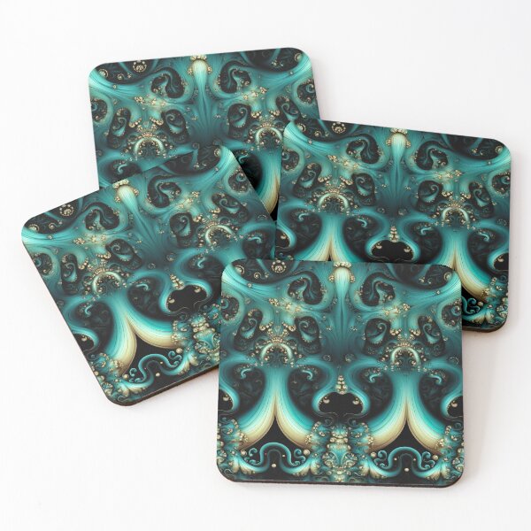 Item preview, Modern fractal design reminiscent of octopuses designed and sold by Pflugart.
