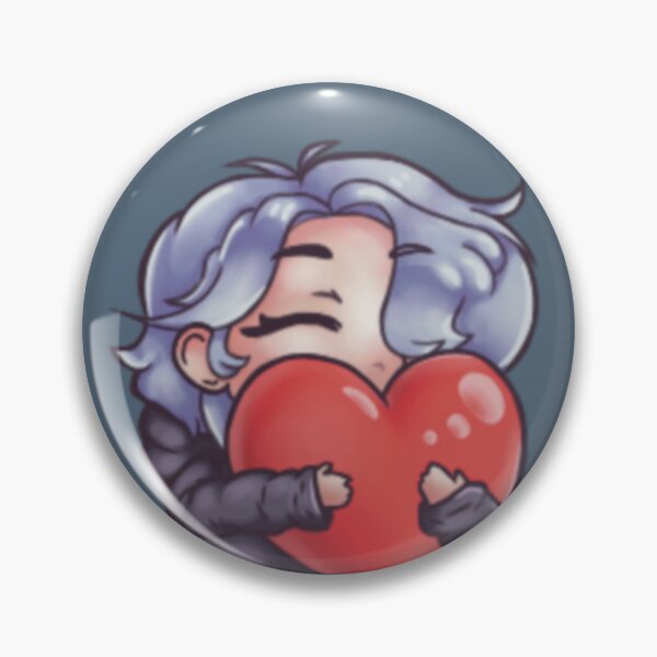 Item preview, Heart emote purple person designed and sold by meowimi.