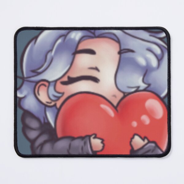Item preview, Heart emote purple person designed and sold by meowimi.
