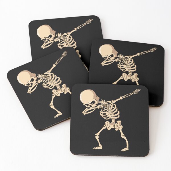 Item preview, Dabbing Halloween Skeleton designed and sold by Print_Fuse.