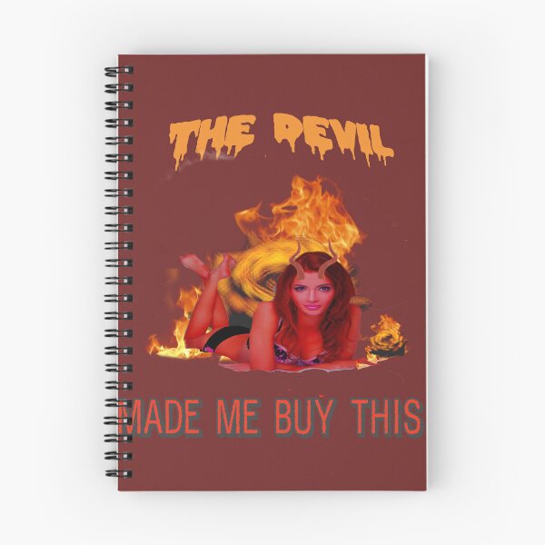 Item preview, THE DEVIL MADE ME BUY THIS - FEMALE DEVIL VERSION designed and sold by Tim Forder.