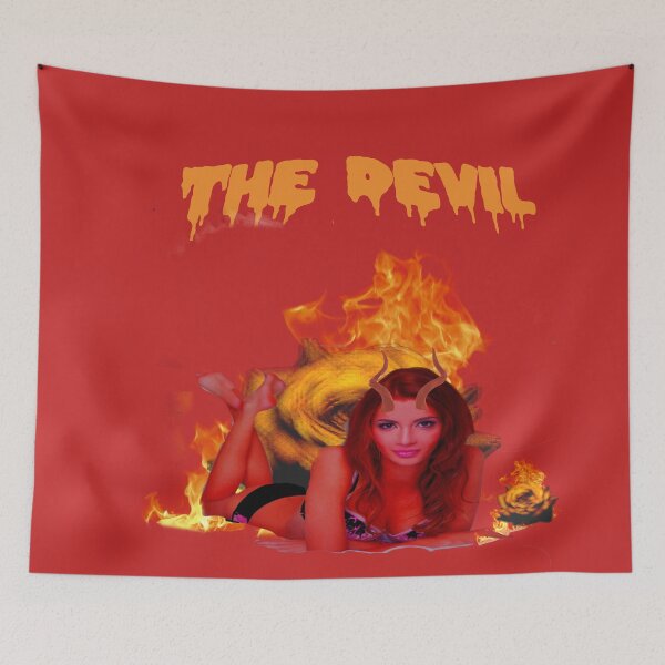 Item preview, THE DEVIL MADE ME BUY THIS - FEMALE DEVIL VERSION designed and sold by Tim Forder.