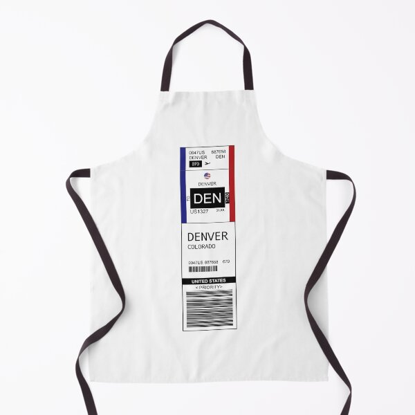 Item preview, Denver DEN Colorado USA Airport Luggage Tag designed and sold by TravelCamel.