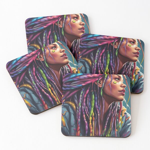 Artikelvorschau, Dreadlocks-Haare 5 entworfen und verkauft von Visions-ai.