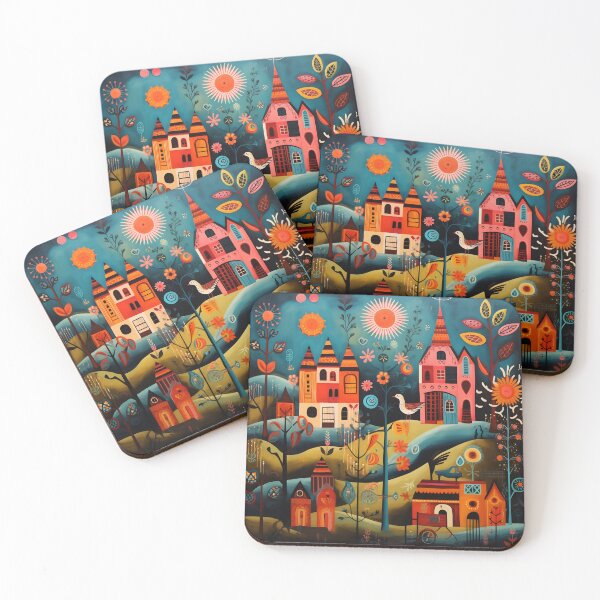 Item preview, Folk art designed and sold by Art91design.