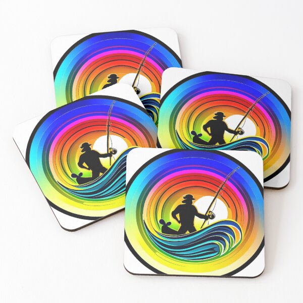 Item preview, fishing, fisherman designed and sold by KICIART.