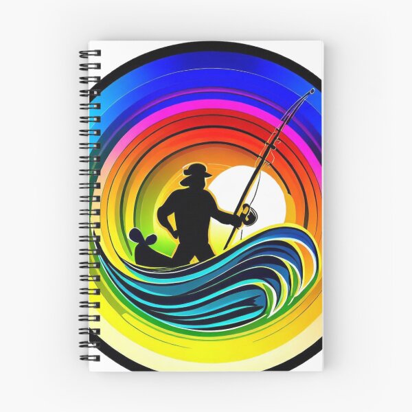 Item preview, fishing, fisherman designed and sold by KICIART.