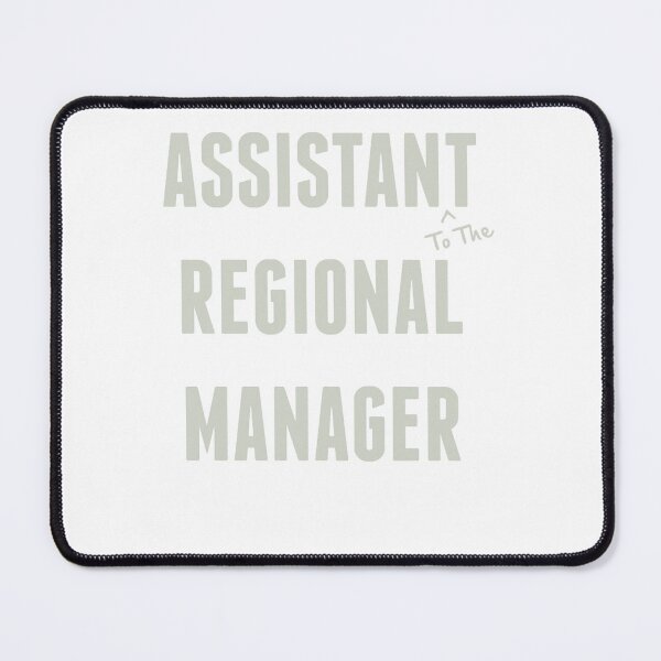 Item preview, Assistant (to the) Regional Manager designed and sold by OliverMonjeau.