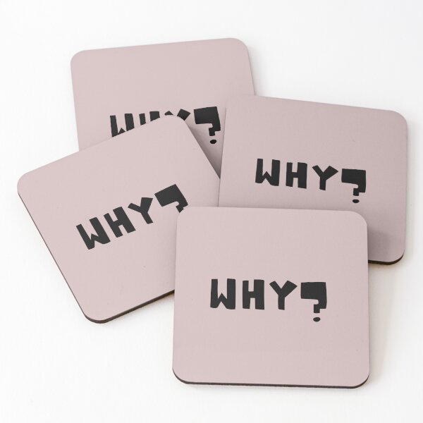 Item preview, Why? Question mark Quote designed and sold by designbyangelic.