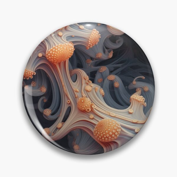 Item preview, Modern fractal design reminiscent of octopuses designed and sold by Pflugart.