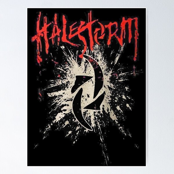 Item preview, Halestorm Band Woman's Tee designed and sold by HelmerRussel.