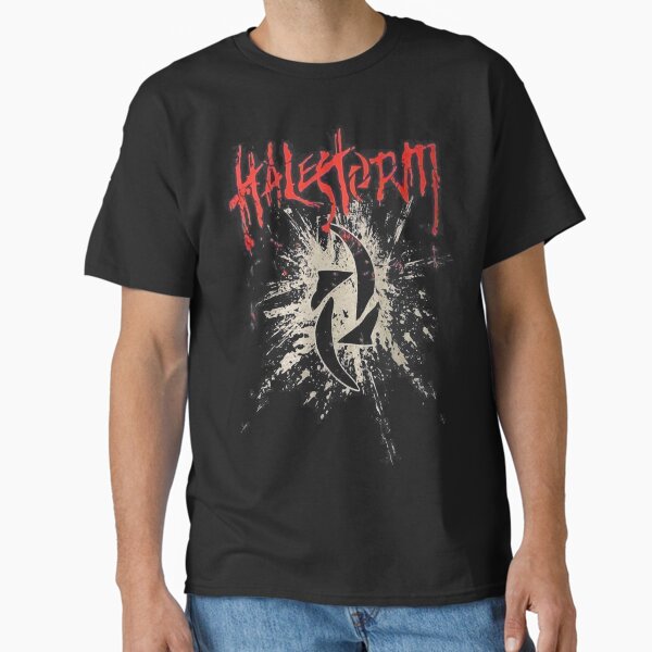 Aperçu de l'œuvre T-shirt femme Halestorm Band créée et vendue par HelmerRussel.