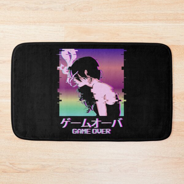 Item preview, Japanese Vaporwave Sad Anime Girl Game Over Indie Aesthetic designed and sold by KCarillo01.