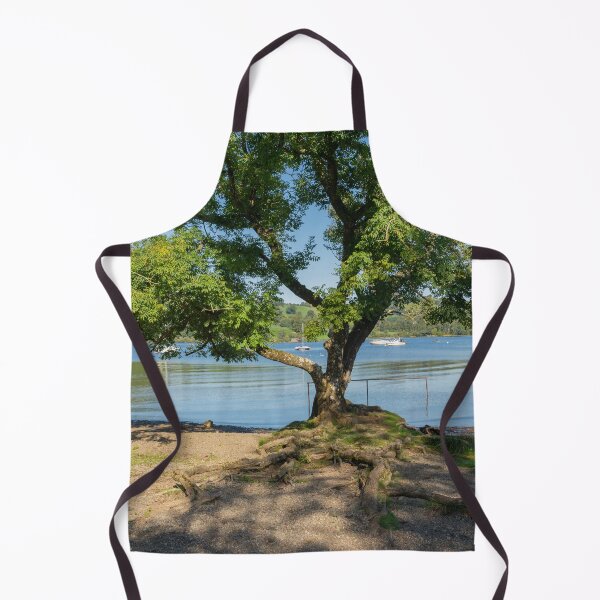 Item preview, A tree with exposed roots on the shoreline of Ullswater, Cumbria, UK designed and sold by HAPhotography.