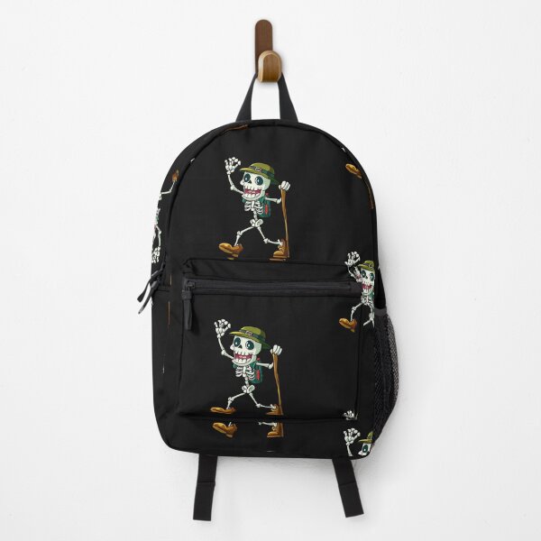 Item preview, Happy hiking skeleton designed and sold by fredago.