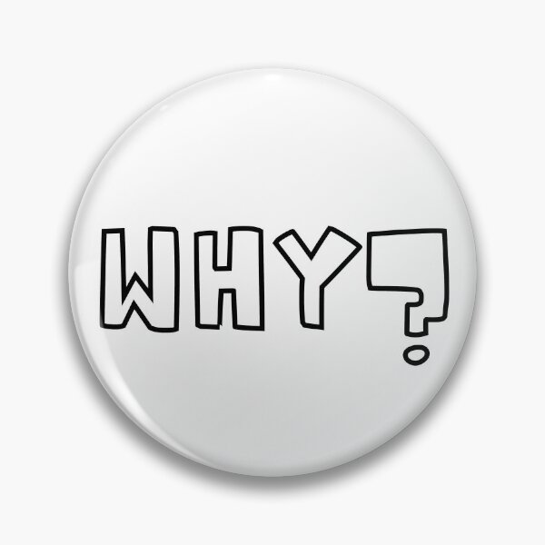 Item preview, Why? Minimalist Quote designed and sold by designbyangelic.