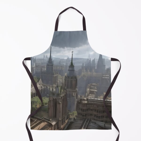 Item preview, Post-Apocalyptic Cityscape designed and sold by Mr-Saxon.