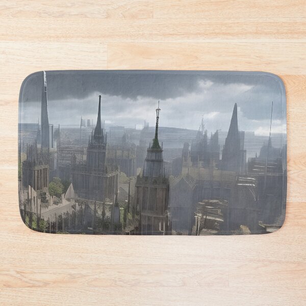 Item preview, Post-Apocalyptic Cityscape designed and sold by Mr-Saxon.
