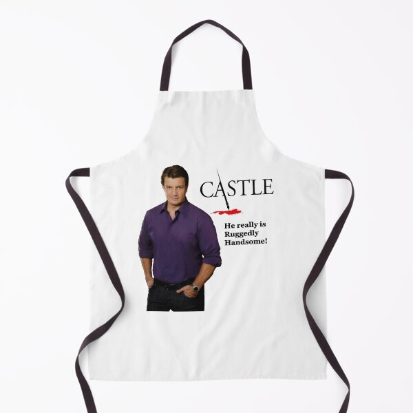 Item preview, He Really Is Ruggedly Handsome - Castle Nathan Fillion designed and sold by rande-narnell.