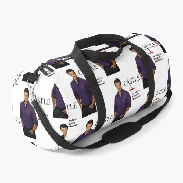Item preview, He Really Is Ruggedly Handsome - Castle Nathan Fillion designed and sold by rande-narnell.