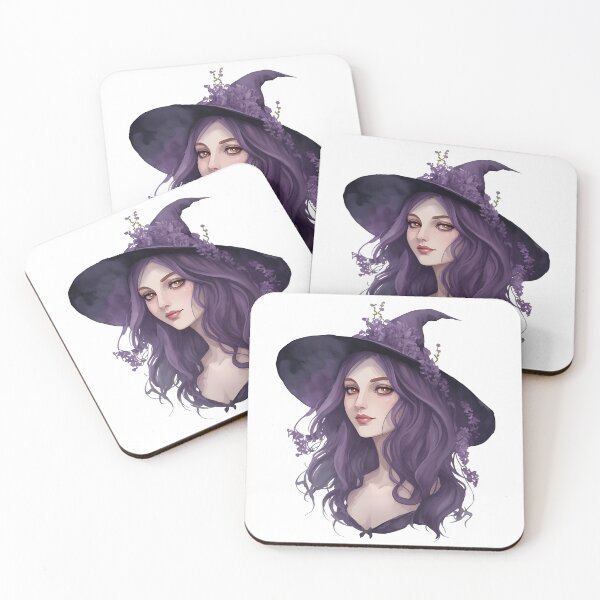 Item preview, Beautiful Witch Watercolor Illustration Anime Manga Graphic designed and sold by iladyclothing.