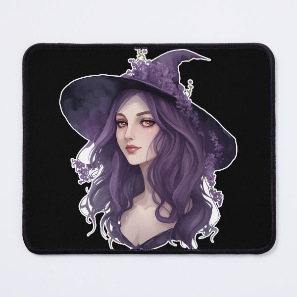 Item preview, Beautiful Witch Watercolor Illustration Anime Manga Graphic designed and sold by iladyclothing.