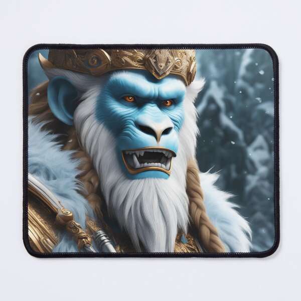 Item preview, Ice monkey king designed and sold by Maths-4-Nerds.