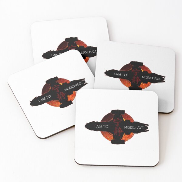 Item preview, I aim to misbehave - firefly designed and sold by rande-narnell.