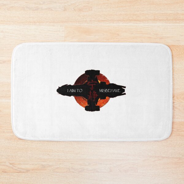 Item preview, I aim to misbehave - firefly designed and sold by rande-narnell.